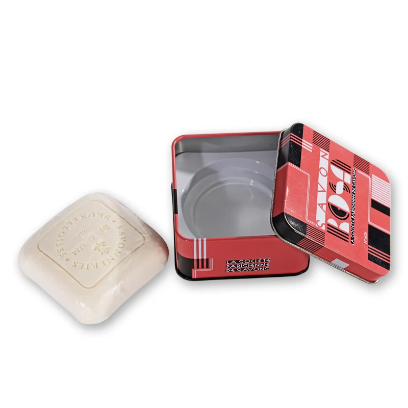 2019 Hot Wholesale Custom Made Foam Inserted Gifts Watch Small Square Tin Box