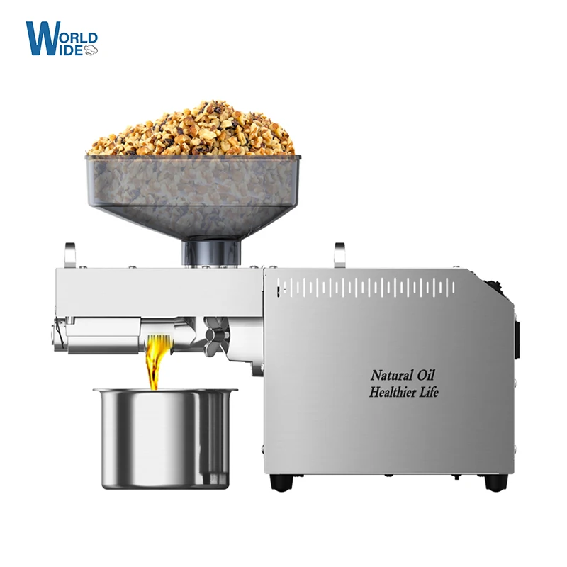 Автоматическая Бытовая небольшая машина для извлечения кокосового масла кунжута арахиса