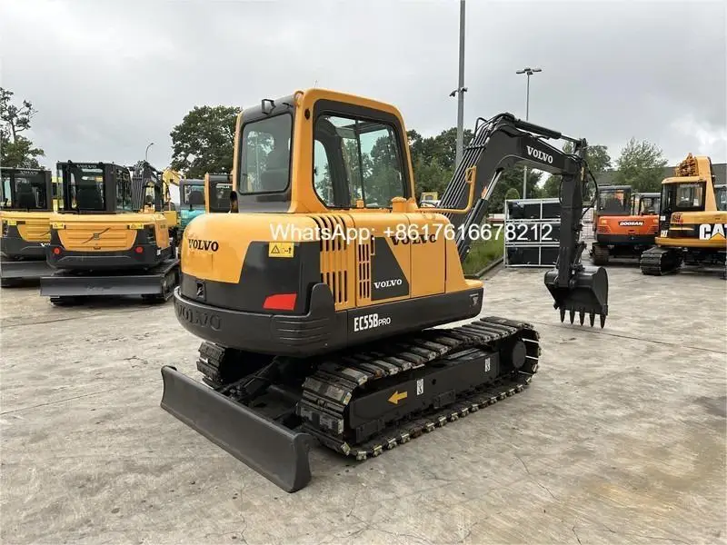 Good Condition Volvo EC55 EC55B Excavator Quality Guaranteed Used Volvo EC55B excavator For Sale