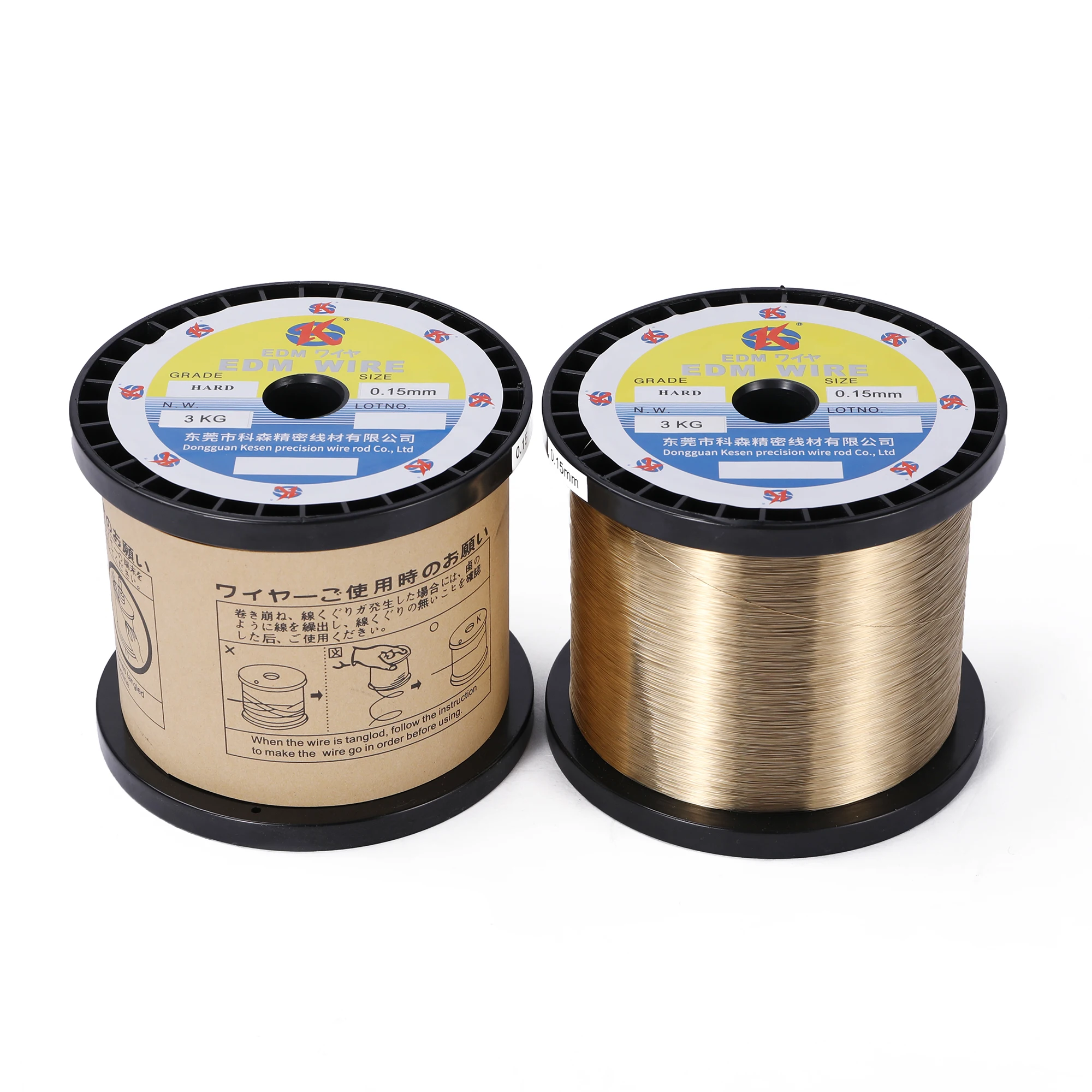 For Wire Cut Sodick and Charmilles WEDM 0.25mm EDM Brass Wire