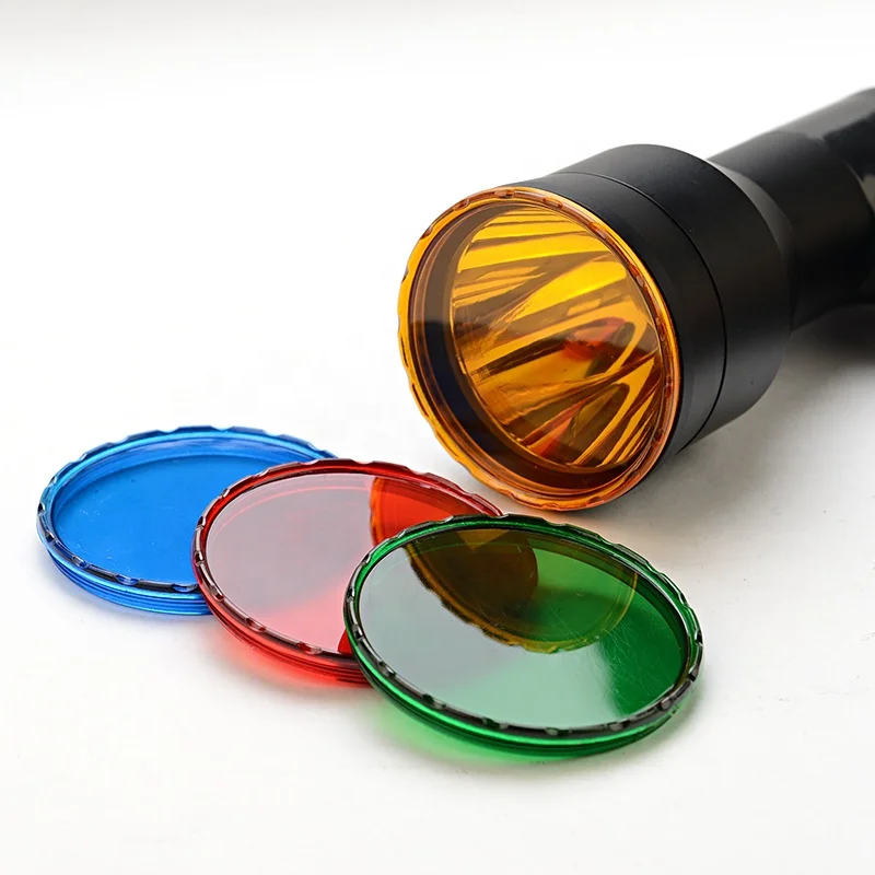 80000lux Led Torch Light for Hunting and Security, Led Rechargeable Flashlight