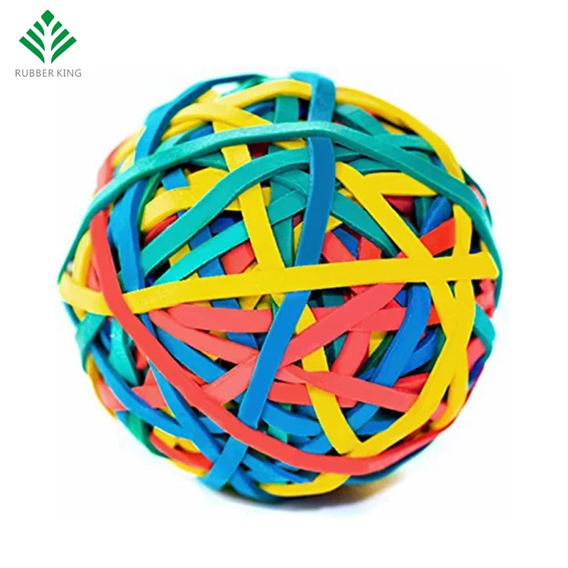 Красивые практичные цветные эластичные резинки с шариком, размер под заказ