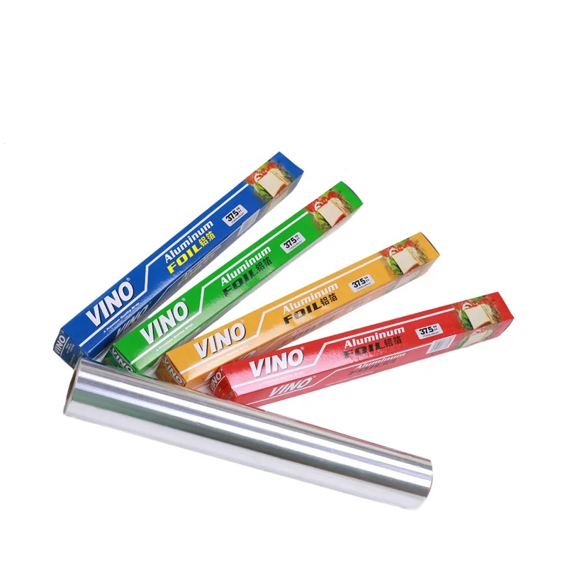 30/45cm Width 15mic 18mic 20mic Food Bbq Aluminum Foil Roll with Factory Price Wholesale