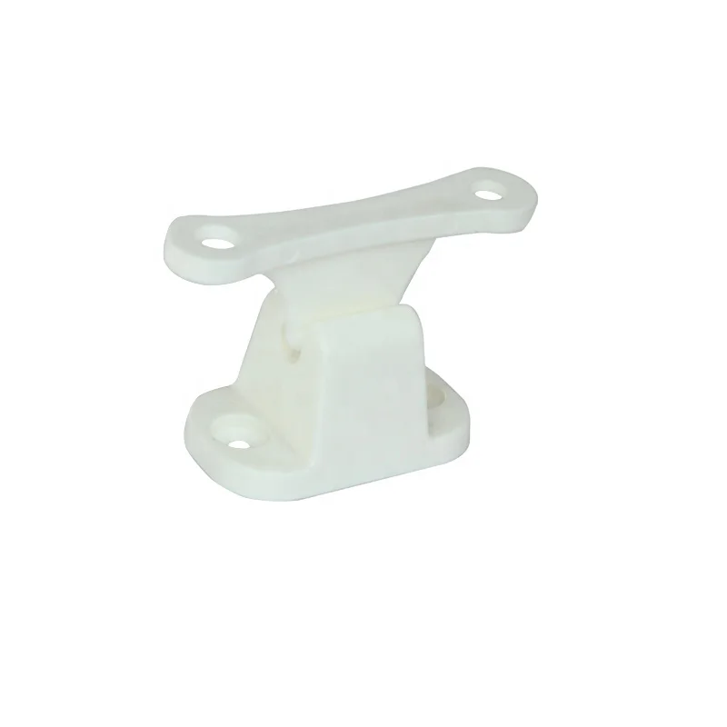 White or Black Nylon Door Retainer Catch For Caravan Motorhome RV Boat Door Clip