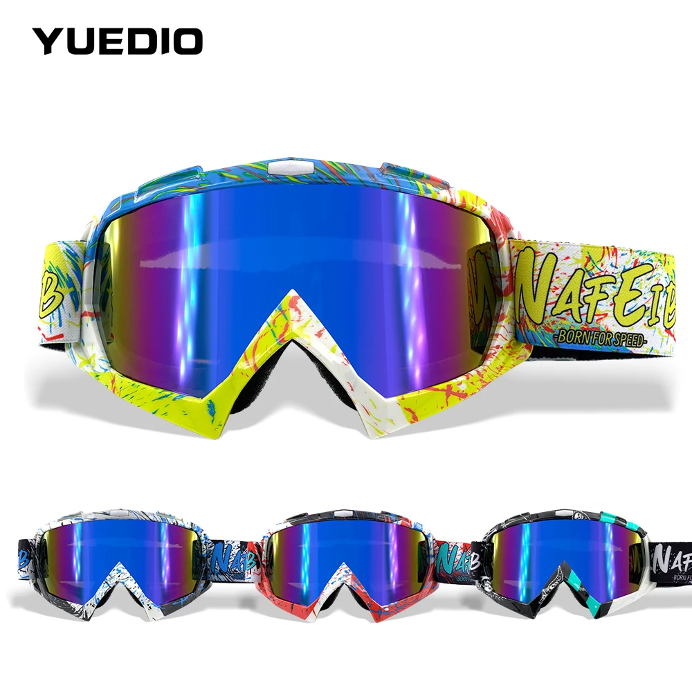 Dirt Bike Motorcycle Goggles off Road ATV UTV Goggles Anti Scratch Riding Goggle Glasses for Men Women