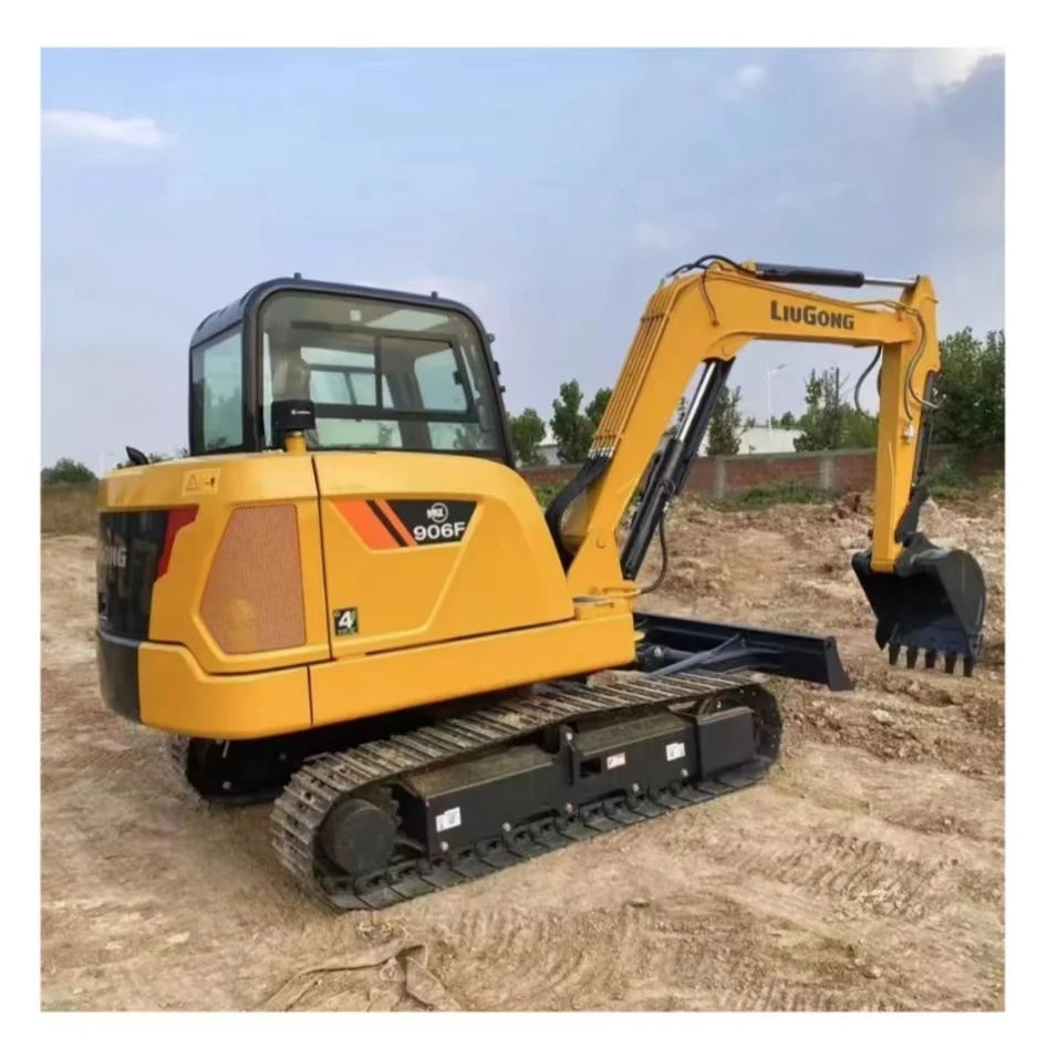 LIUGONG 6 тонн мини-экскаватор Бесплатная доставка экскаватор 906D