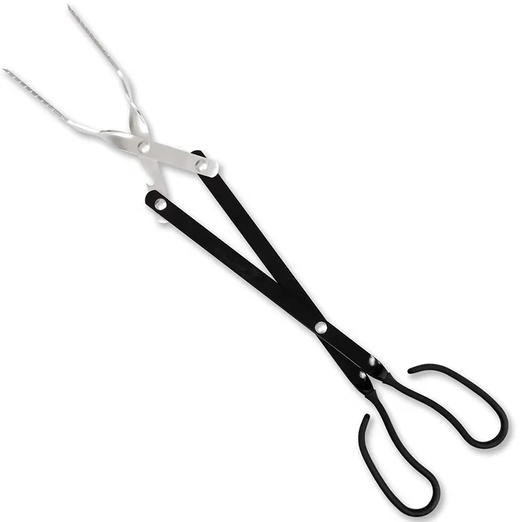 BBQ Croc 3 in 1Tool Extra Light and Long Tongs Spatula and Grill Scraper Camping