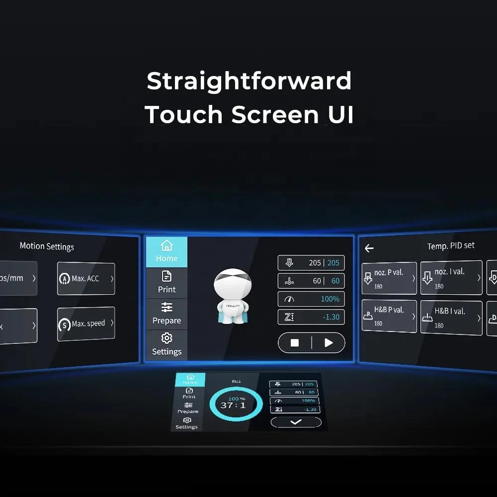 Creality Wholesale Ender 5 S1 Closed Large Core-xy Max Print Speed 250mm/s 3D Printer