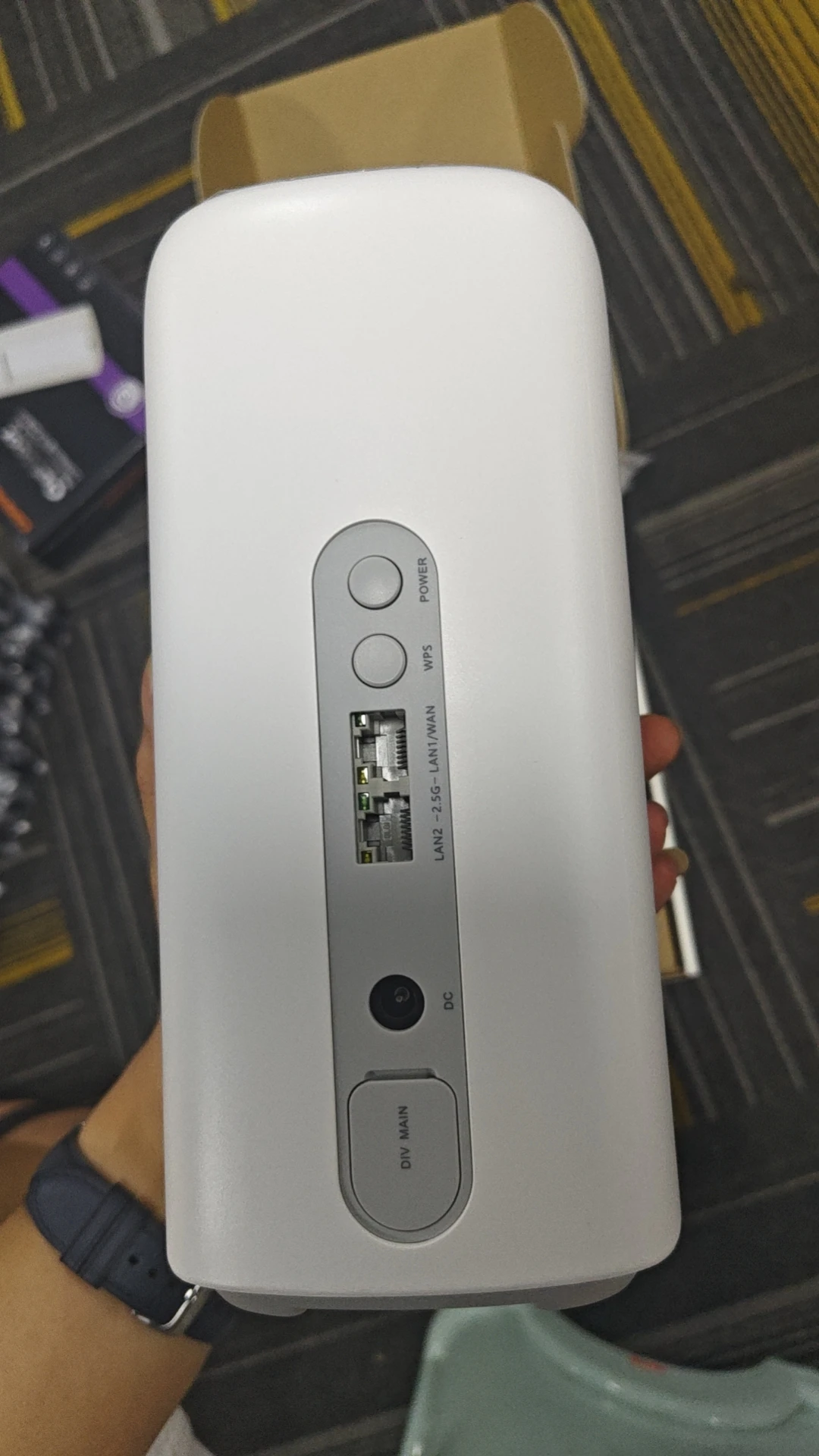Разблокировка 5G CPE Pro LG6851F FiberHome WiFi 7 маршрутизатор Dual 2 Ethernet порты NFC 4G LTE Cat19 беспроводной Sim-модем 4x4 мимо
