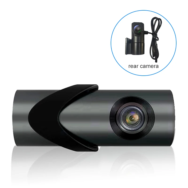 170 градусов широкоугольный full HD 1080p автомобильный мини-видеорегистратор с двумя передними и задними камерами автомобильный черный ящик WiFi видеорегистратор