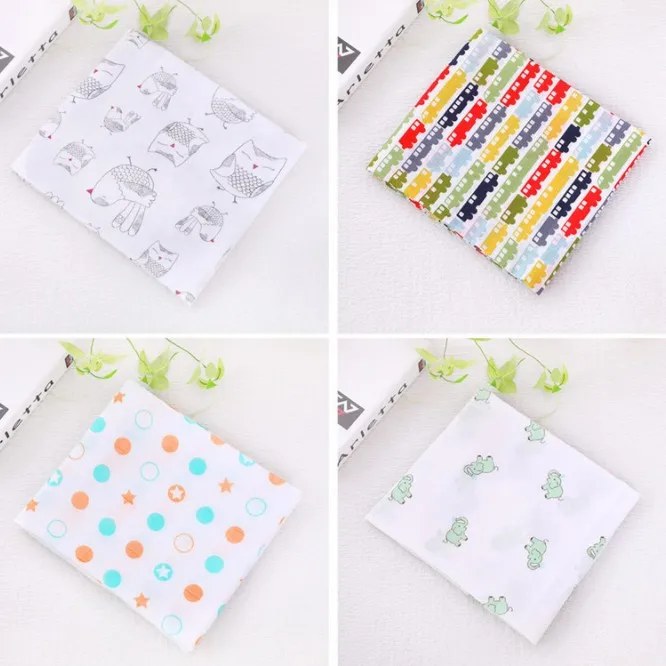 customization hot selling 2023 Custom Organic Muslin Swaddle Bamboo Cotton Fabric Blanket Muslim  Blankets for babies