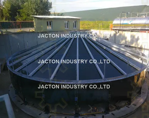 Tank Jacking, Tank Lifting Jacks and Lift Jack System Are Used For Assembling Steel Bolted or Grain Storage Tanks and Silos