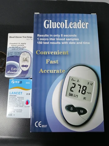 blood glucose  blood sugar test strips glucose meter