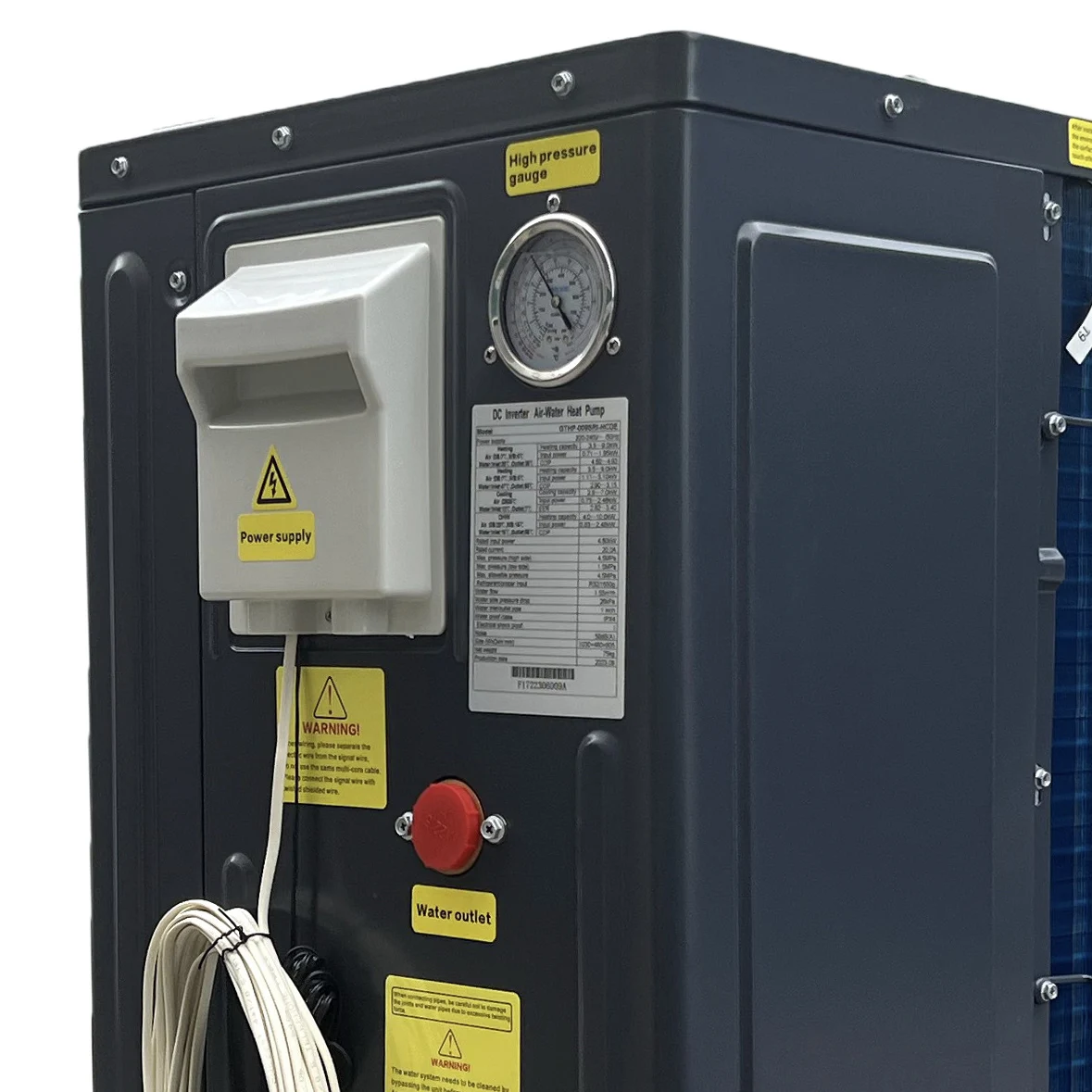New R290 heat pump 10KW 16KW WIFI control all in one heat pump DC inverter air to water Heat Pump,OEM