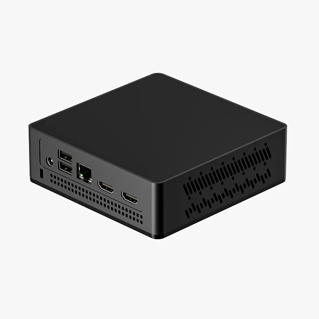 Factory Direct Small Desktop Computer Intel Core i5 i7 Dual Core Linux Win 10 Mini PC UPS Power Supply for Home Office Business