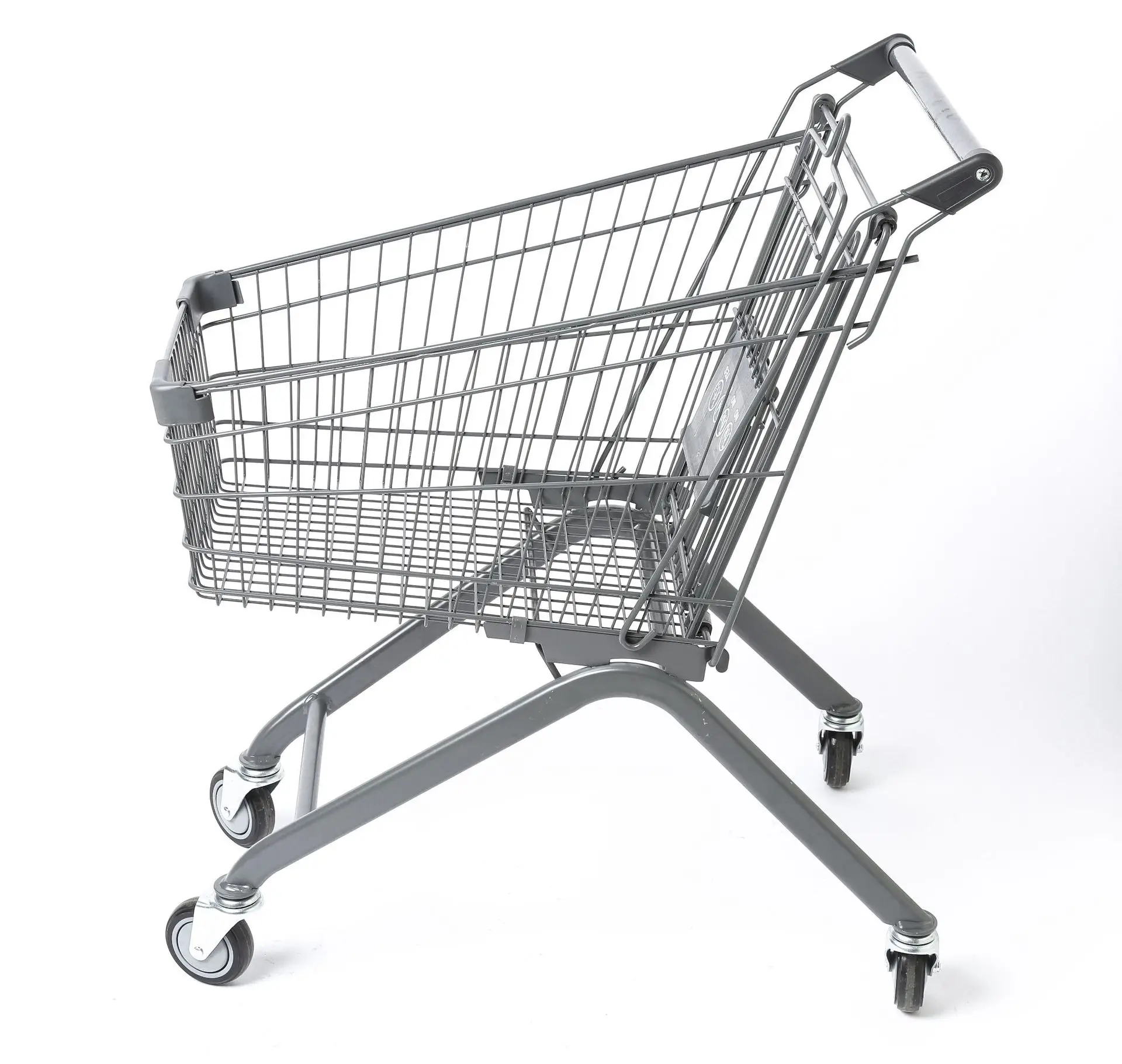 Meicheng Hypermarket Heavy Duty Shopping Trolley For Supermarket Grocery Shopping Cart With 4 Wheels