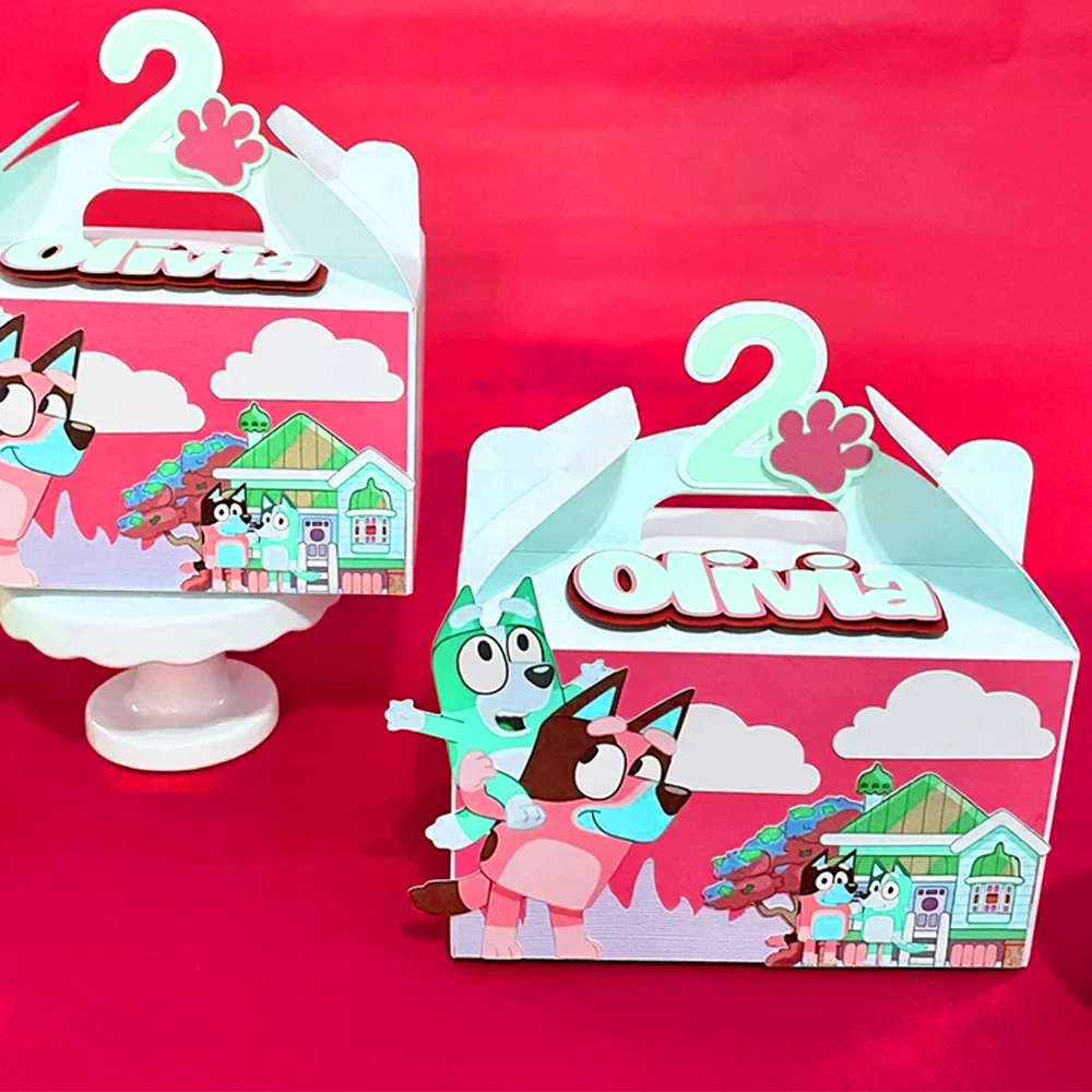 Подарочная коробка оптом на заказ синие детские подарочные коробки