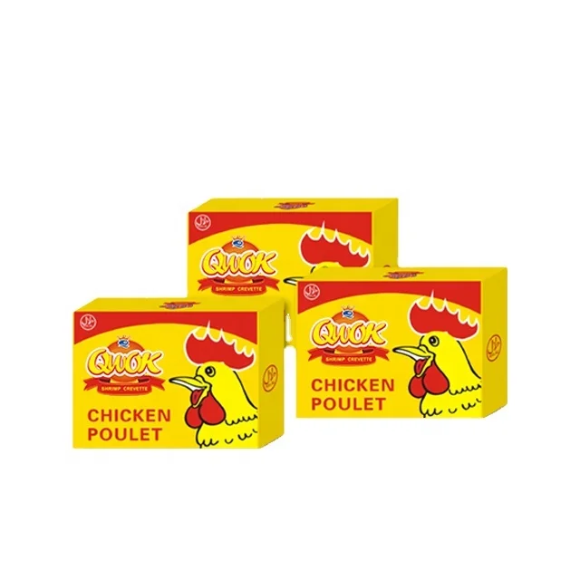 HALAL natural 5g chicken seasoning cube soup cube poulet bouillon stock cube premium quality