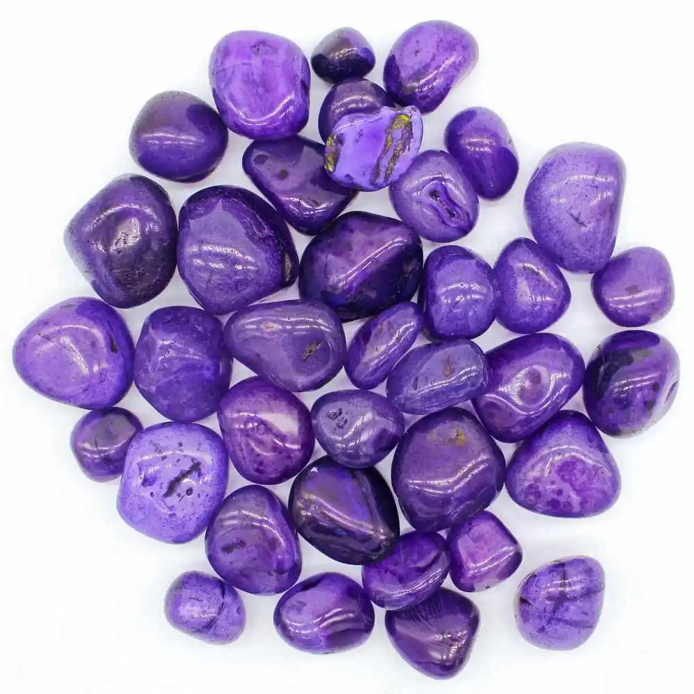 Purple Onyx Decorative Pebbles Stones for Home Decor, Garden, Table Decoration and Vase Fillers
