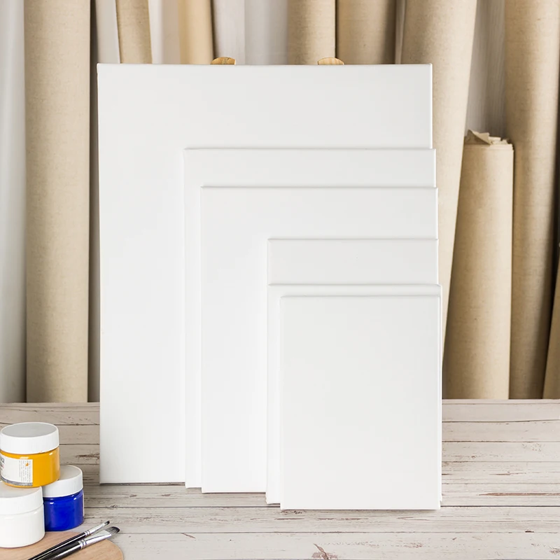 Art Material 8*10 inch Blank Stretched Canvas Abstract Canvas Printing Set