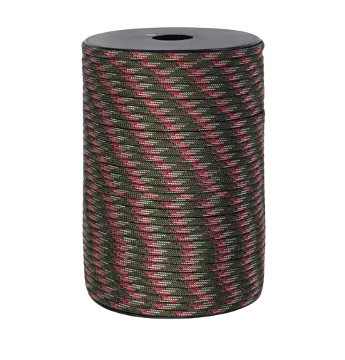 Durable Polyester Nylon Parachute Cord 9 Strand 100m Braided Tent Paracord Rope 4mm Nylon Paracord