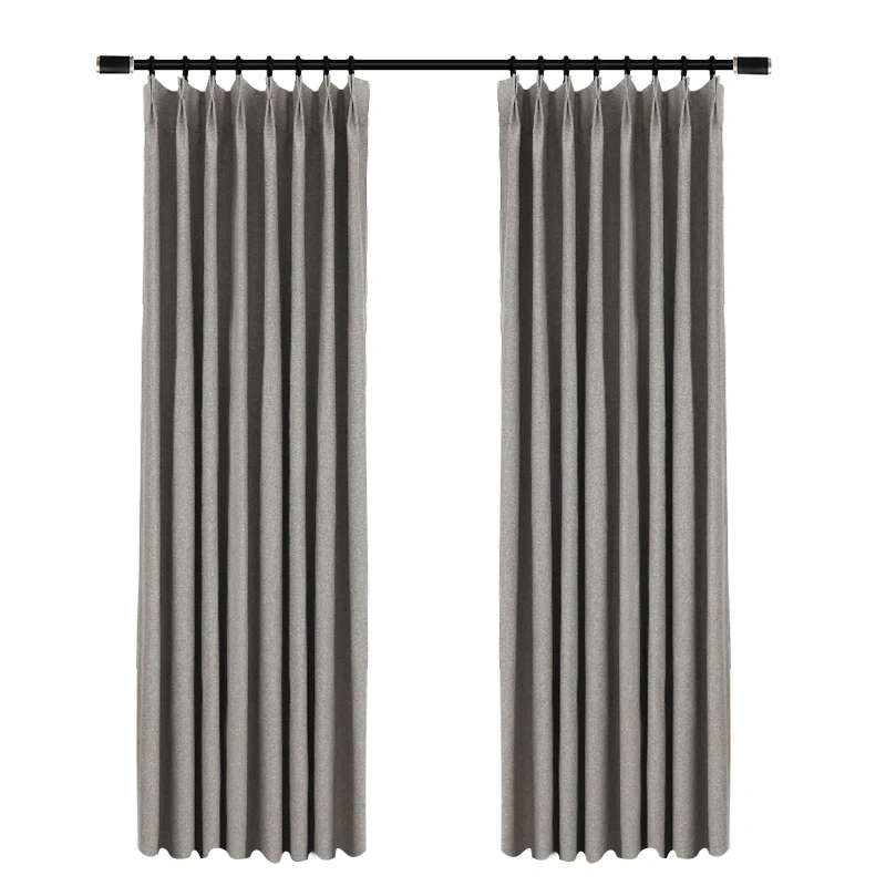 Factory price ready made drapes curtain drapes Used block out  hotel drapes