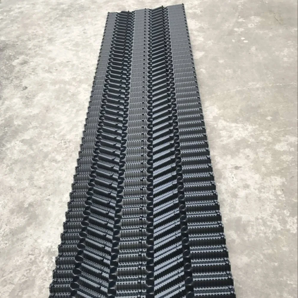 Clog Resistance Offset PVC Fill Media Cooling Tower Counter Flow Filling
