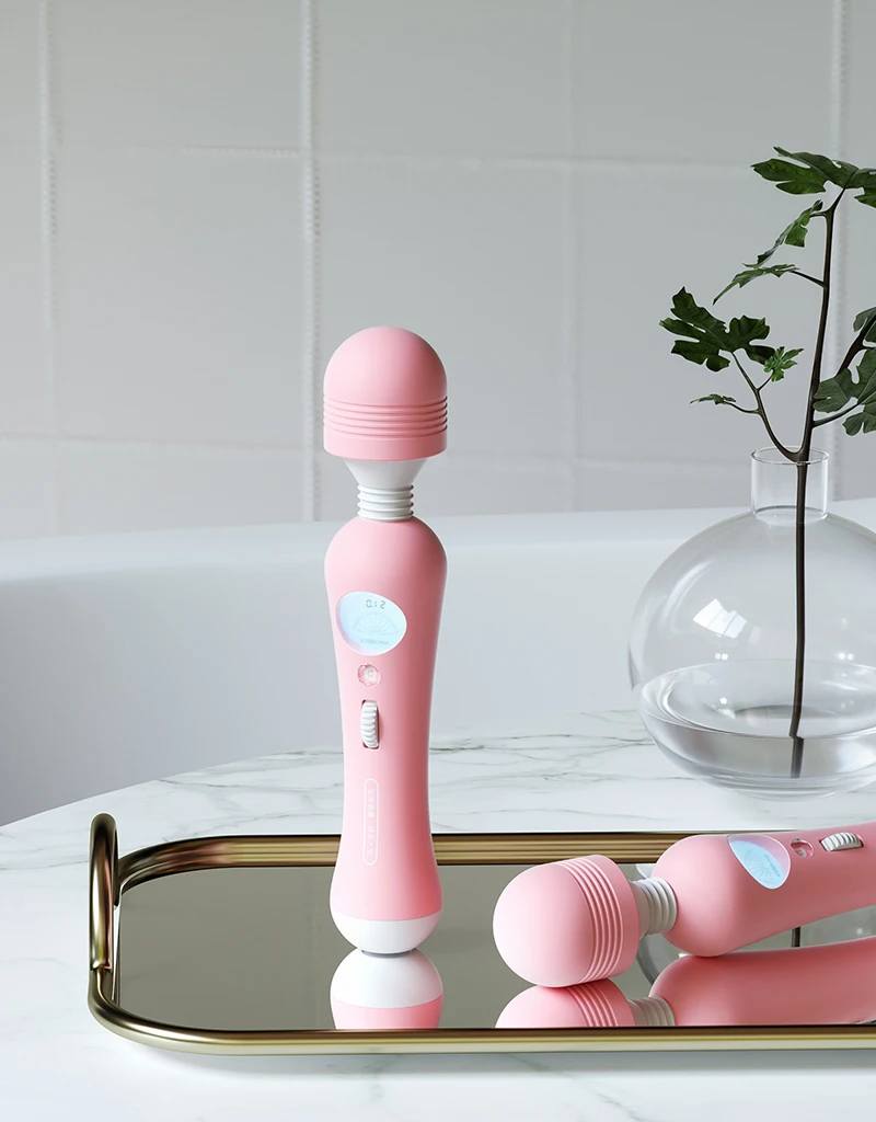 G Spot Clitoris Vibrator Vagina Stimulation for Female Masturbation, Silicone 10 High Frequencies Clitoral Nipple Pussy Massager