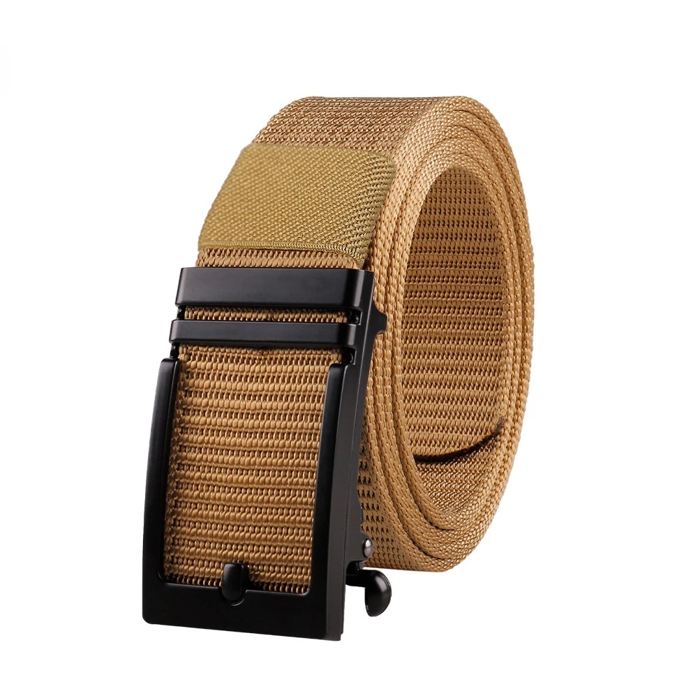 Wholesale Outdoor Heavy Duty Universal Nylon Adjustable Tactical Waist Belt with Quick-Release Gear Clip Metal