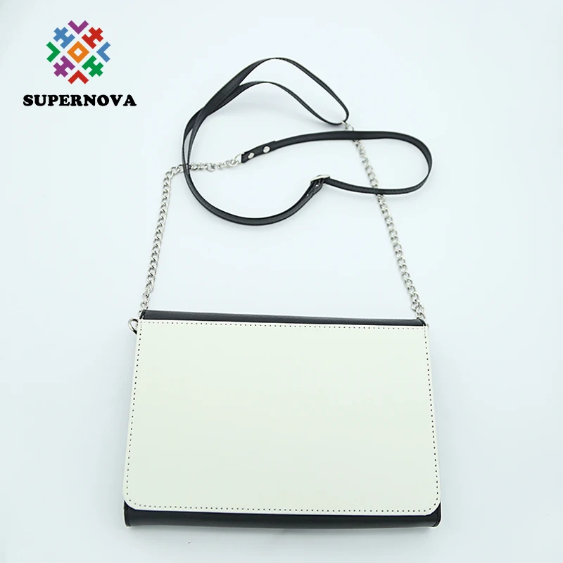 Wholesale Sublimation Blank Lady Wallet Large Shoulder Bag with 2 pairs Magnetics