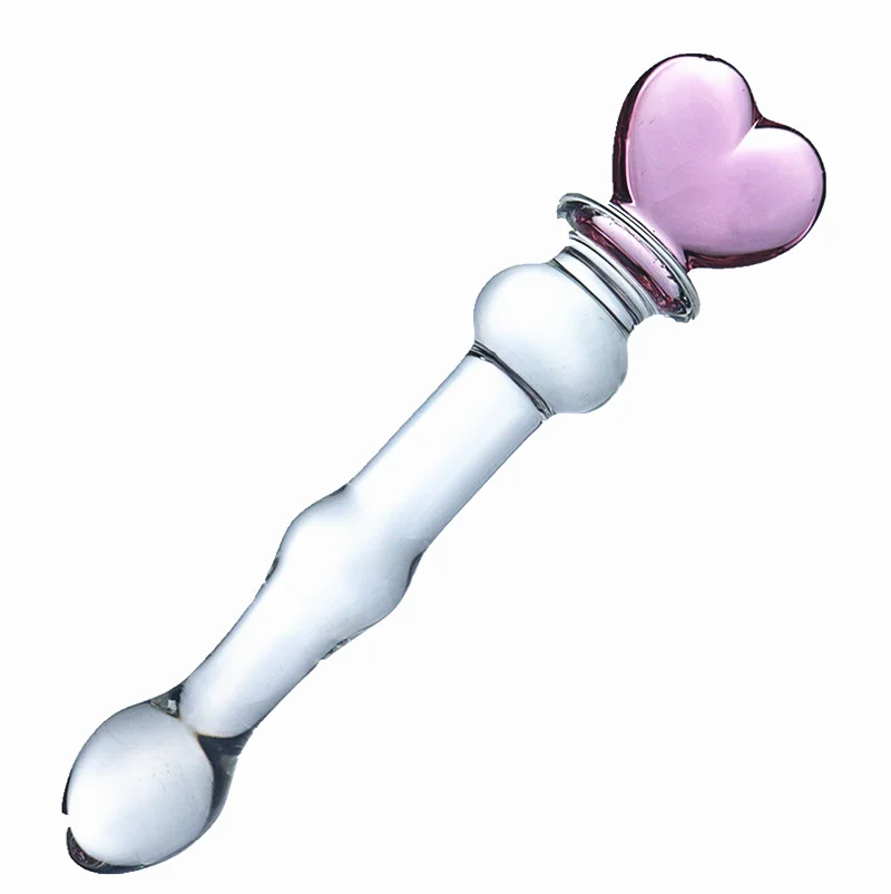 Ebay Best-selling Heart Cat Head Pentacle Moon Love Fairy Magic Stick G-Spot Clitoris Crystal Glass Dildo Anal Butt Plug Sex Toy