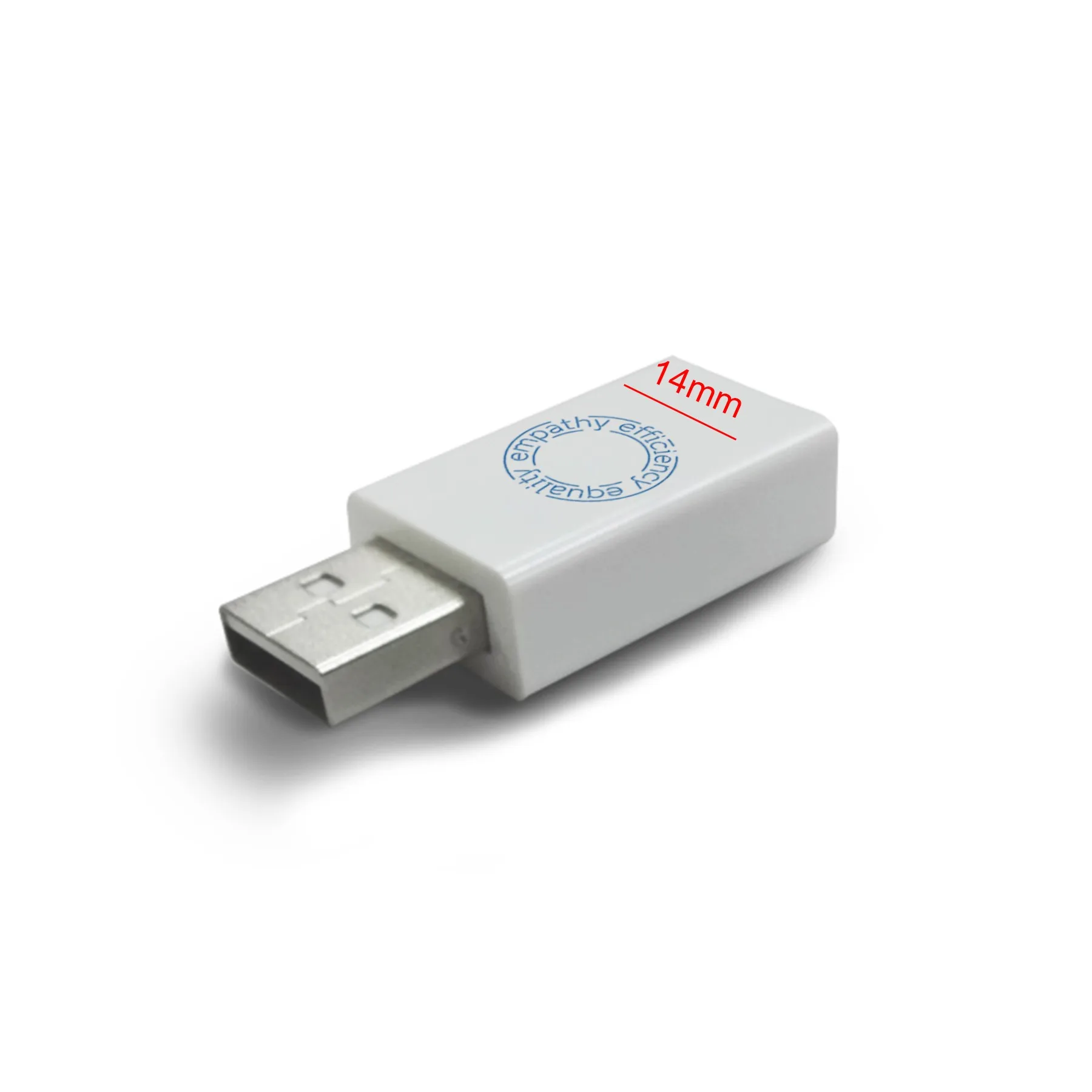 Fast charging plastic data protector USB data blocker for secure charging