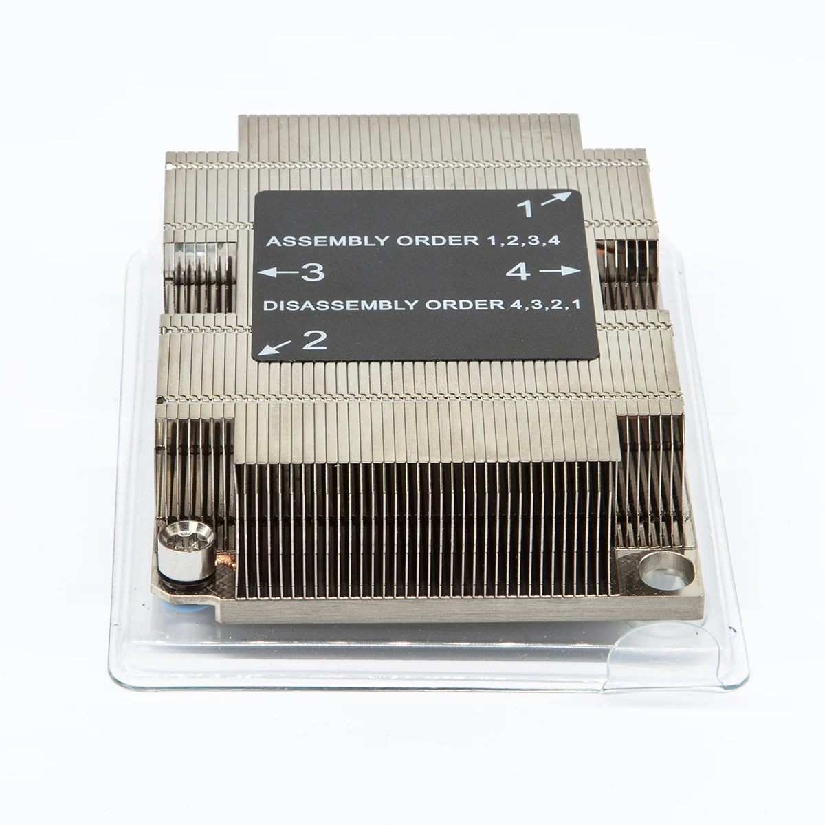 Alseye Socket 3647 Passive Narrow IU CPU Cooler