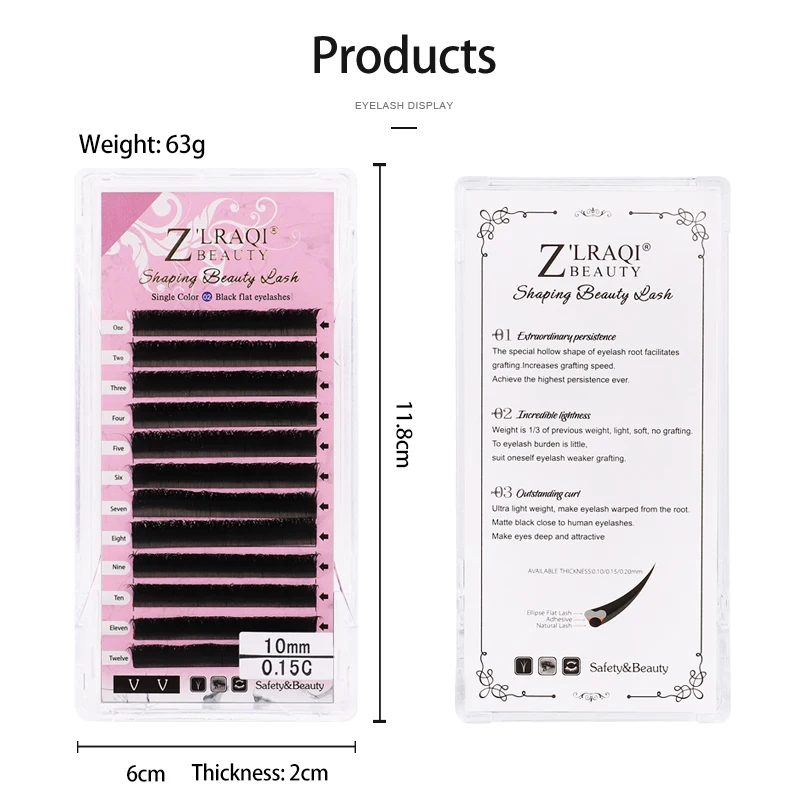 GODISS V-shaped Strip Lashes 3d Private Label Mink Eyelashes Easy Fan Eyelash Extentions Kit