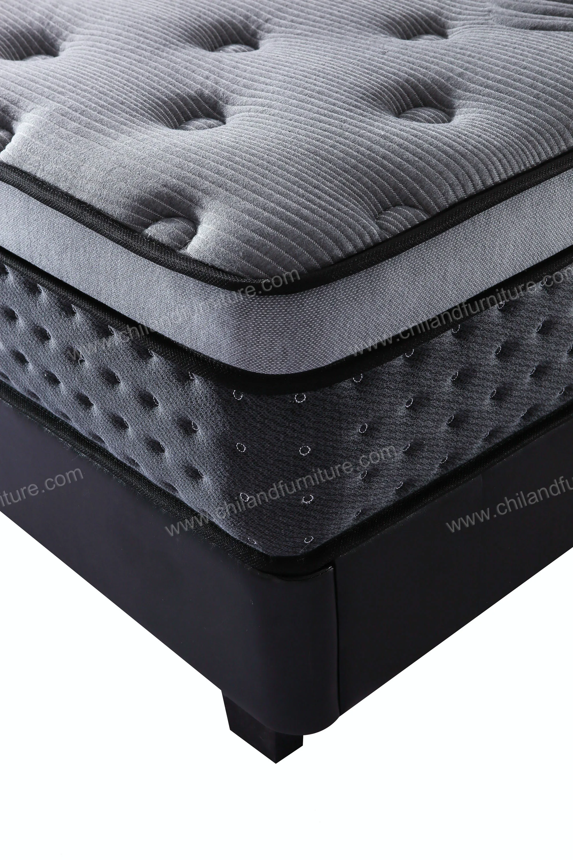 Wholesale price  natural latex foam and  memory foam mattress 5 zoned  Pocket Spring  roll up mattress