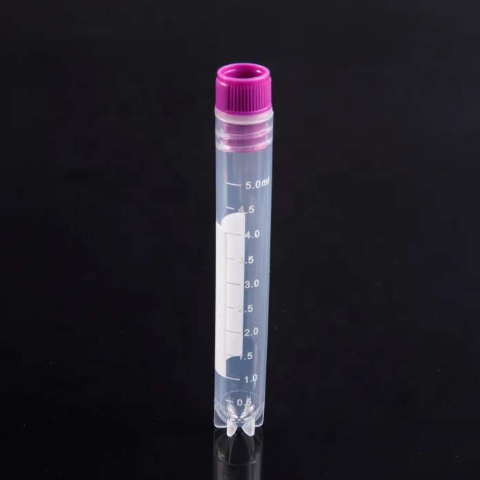 Disposable Plastic Freezing Cryovials Cryogenic Vials Cryo Tubes With Cap