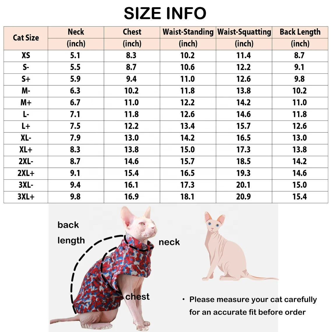 Sphynx T-shirt Hairless Cat Clothes Summer Vest Romper Catsuit Jumpsuit Sphinx Devon Cornish Rex Siamese Kitten Pet Home Wear