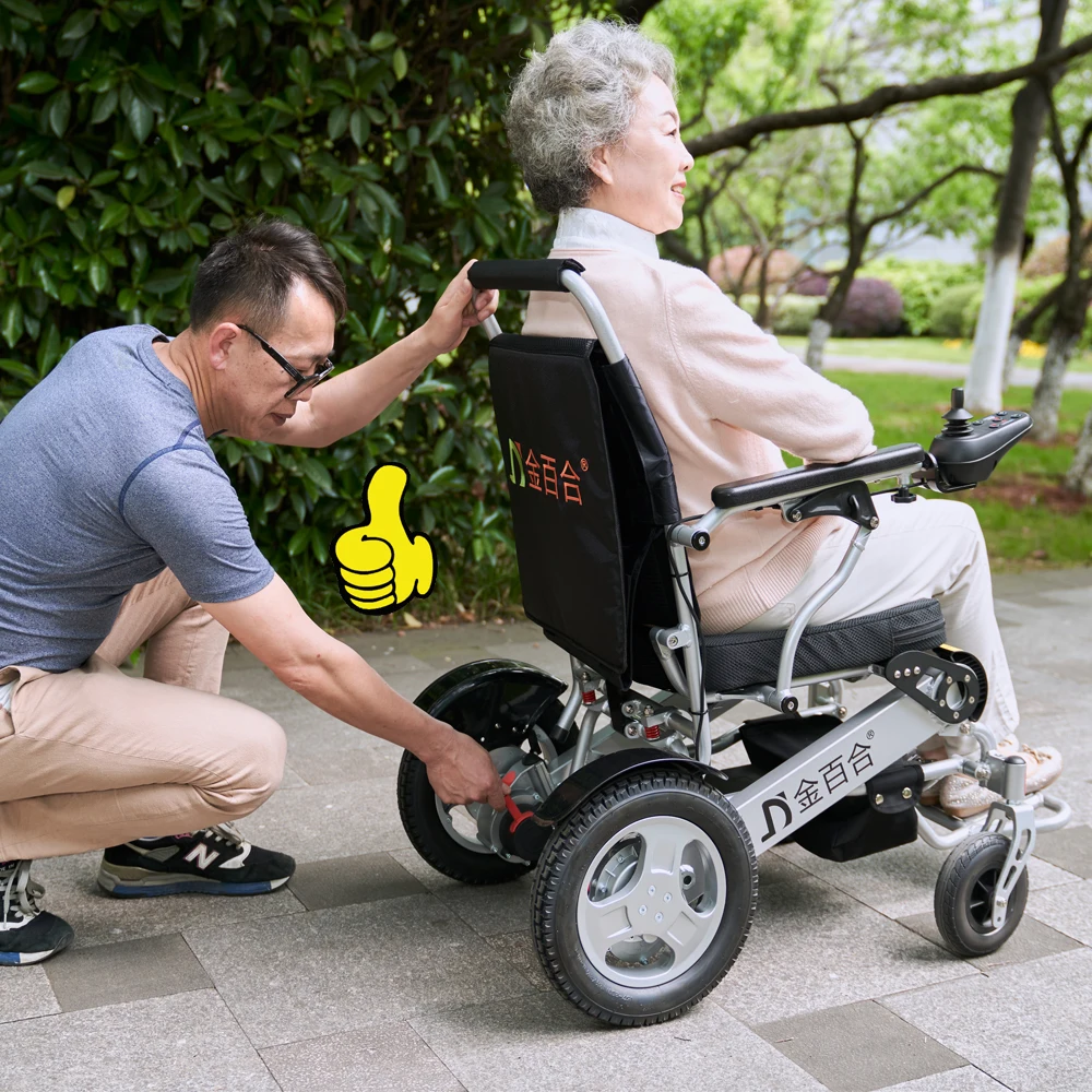 OEM foldable electric wheelchair for disabled