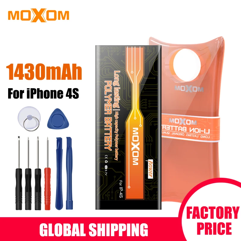 Excellent Replacement Battery For iPhone 4S battery Li-polymer Mobile Batteries For iPhone 4S