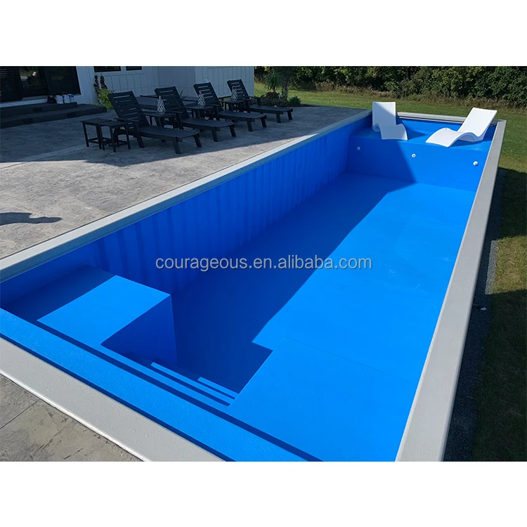 container pool with jacuzzi container swimming pool 40 feet container swimming pool hotel