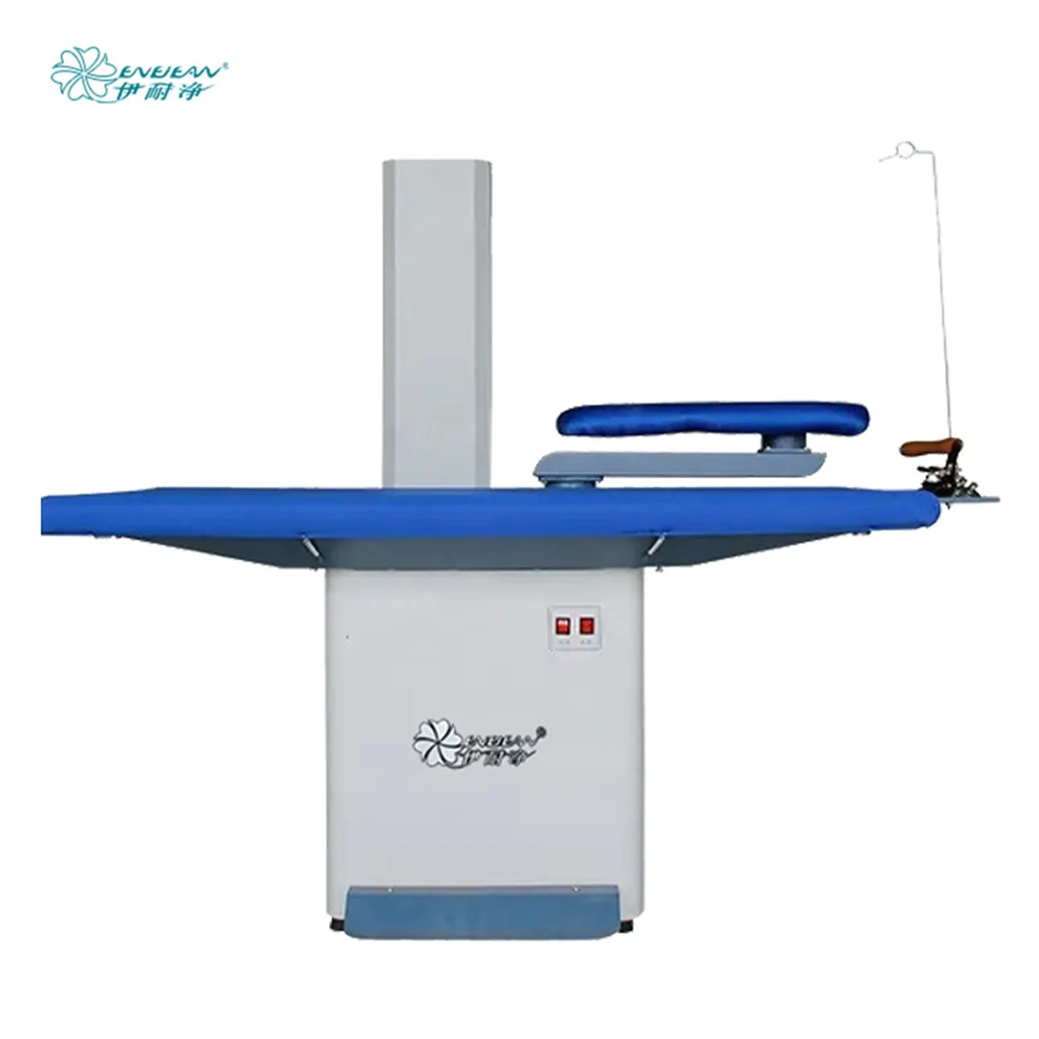 Professional commercial tablecloth ironing machine steam clothes pressing ironing board table