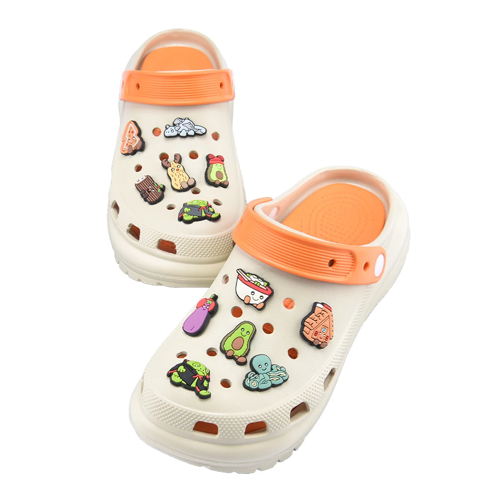 New Arrival Shoe Charms Clogs Stickers 2025 Shoes Charms Custom Designer Pvc Custom for Shoe Charms Logo Women Men Clogs