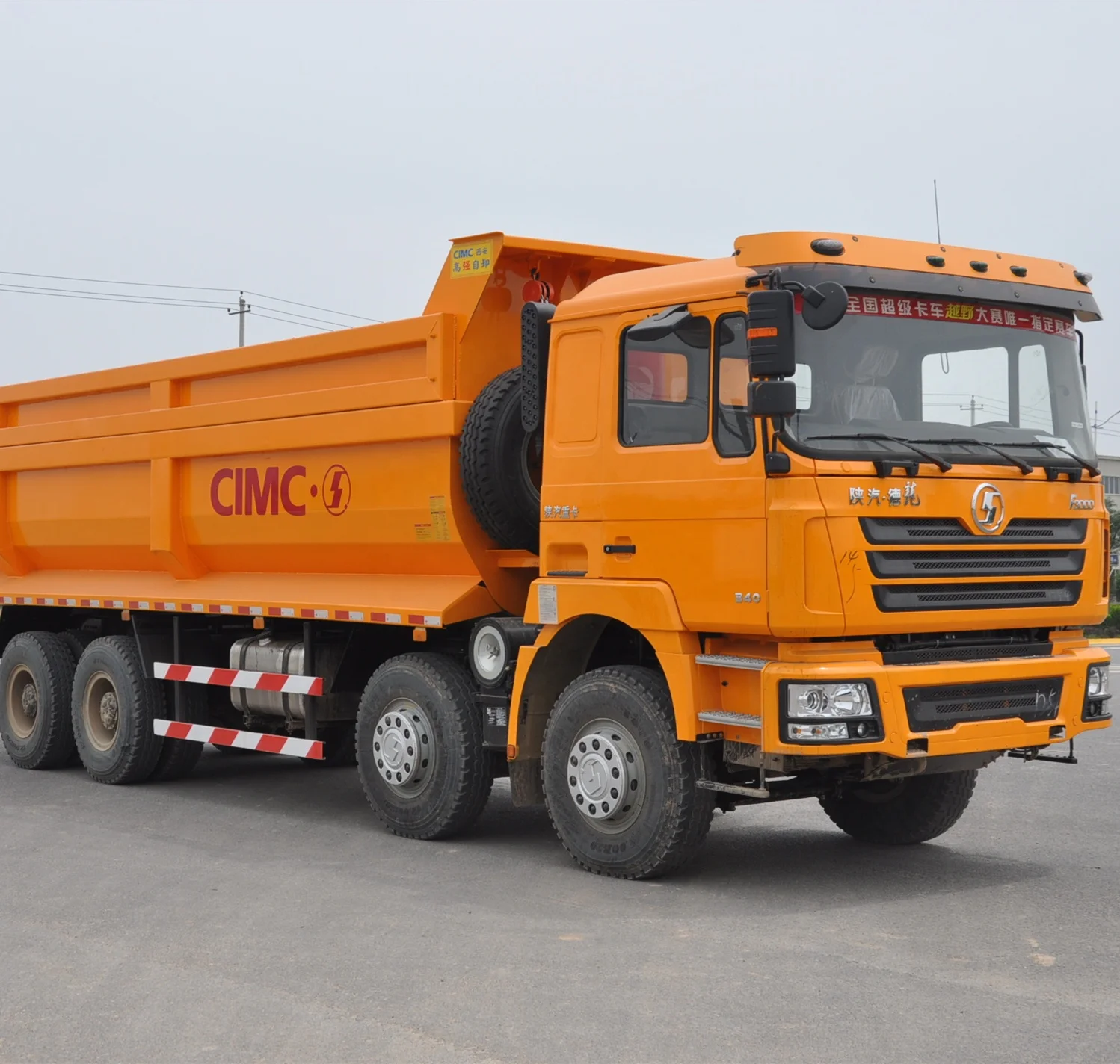 2021 model shacman f3000 8x4 dump truck 12 wheeler for sale