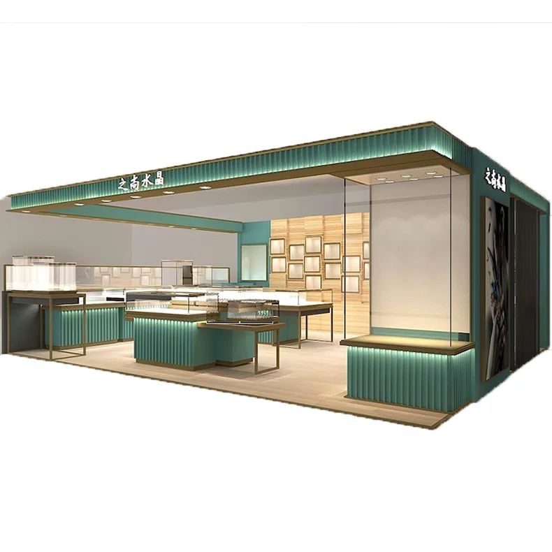 Дизайн ювелирного магазина на заказ, витрина для ювелирных изделий, витрина из закаленного стекла, нефритовые витрины для производства