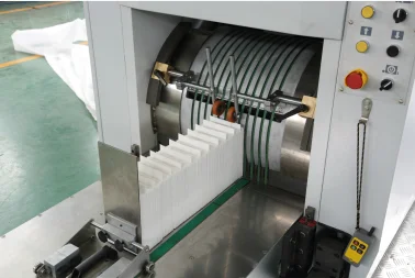 
RZJD-G350J Full Automatic High Speed Sharp Bottom Paper Bag Making Machine With Printing 