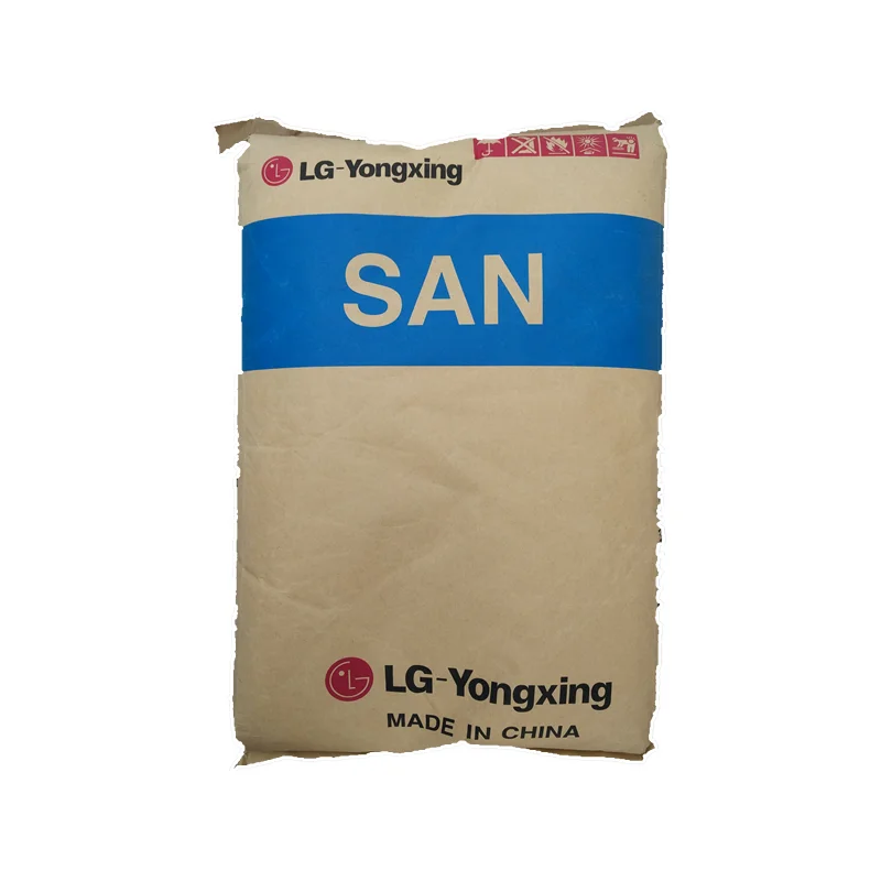 Высокая прозрачность потока как материал смолы цена за кг пластика SAN Материал