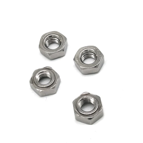 DIN929 Stainless Steel SS201 SS304 SS316 special nuts Hexagonal Weld Nut