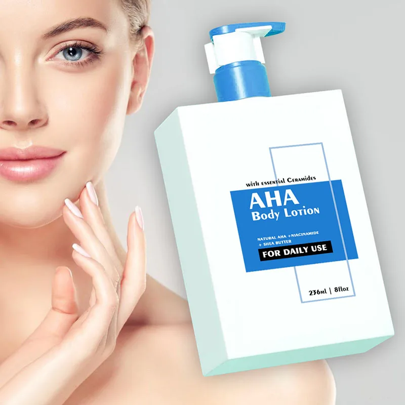 CALFLYN organic moisturizing Vitamin C brightening skin whitening aha body lotion