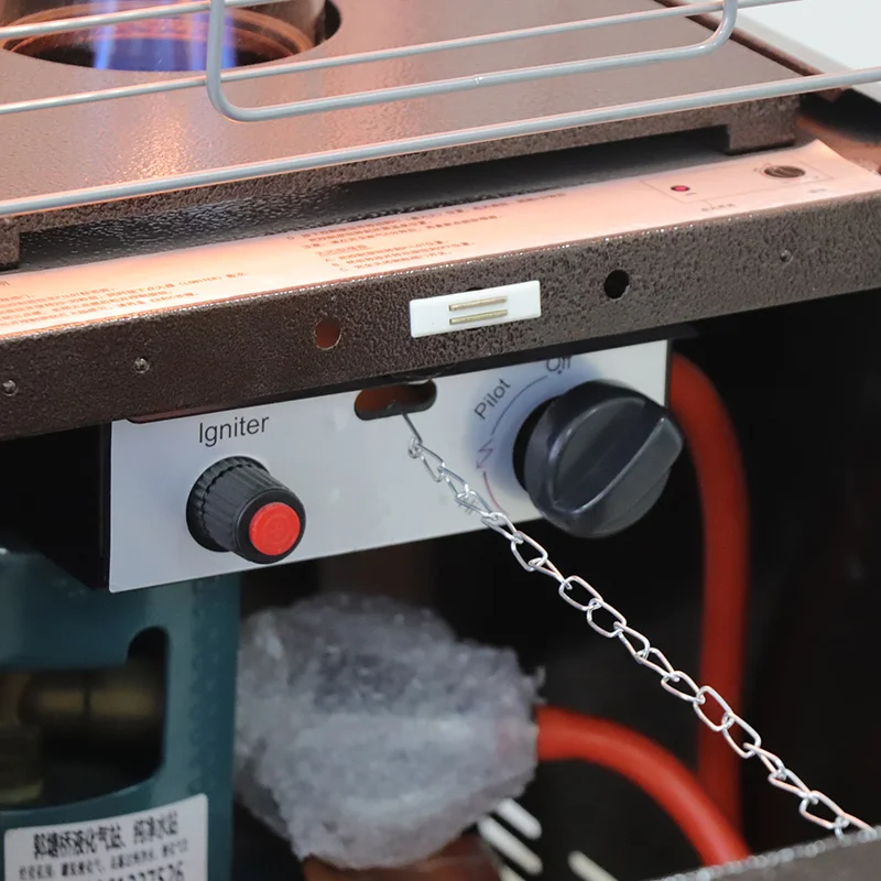 pyramid patio heater  glass tube LPG natural gas patio heater  flame patio heater