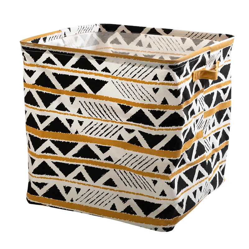  High Quality Square Folding Nersury Hamper Laundry Basket